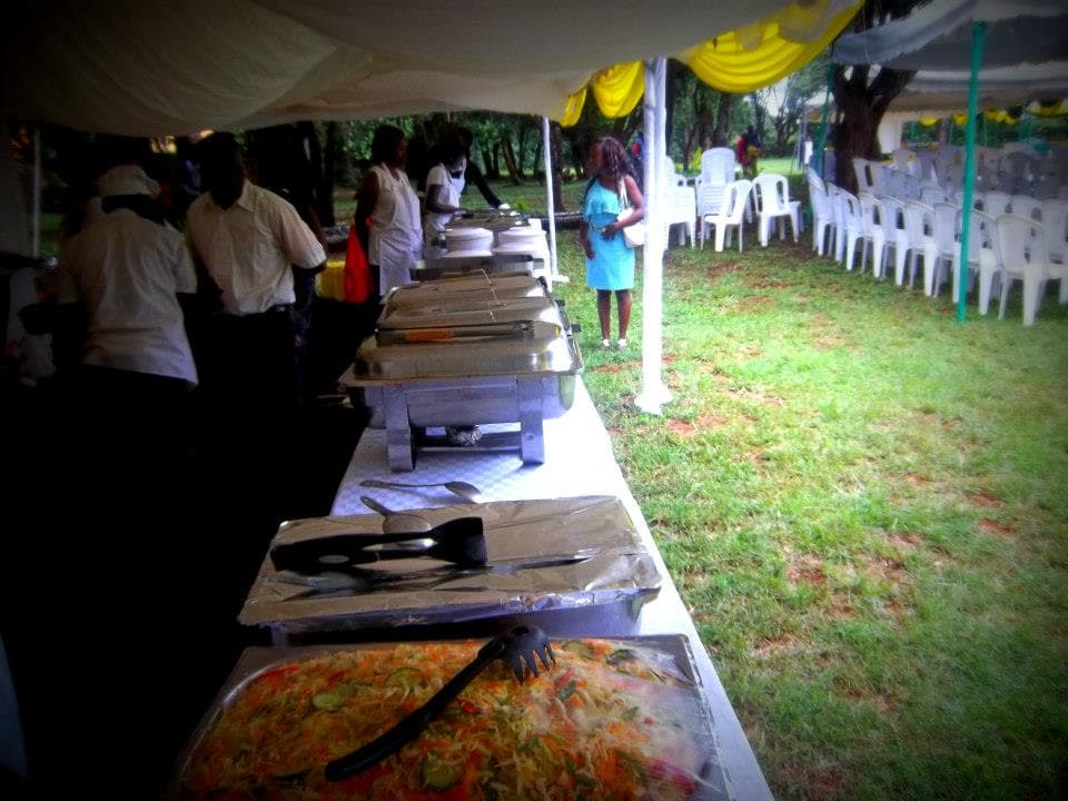 Wedding reception catering by Afritouch