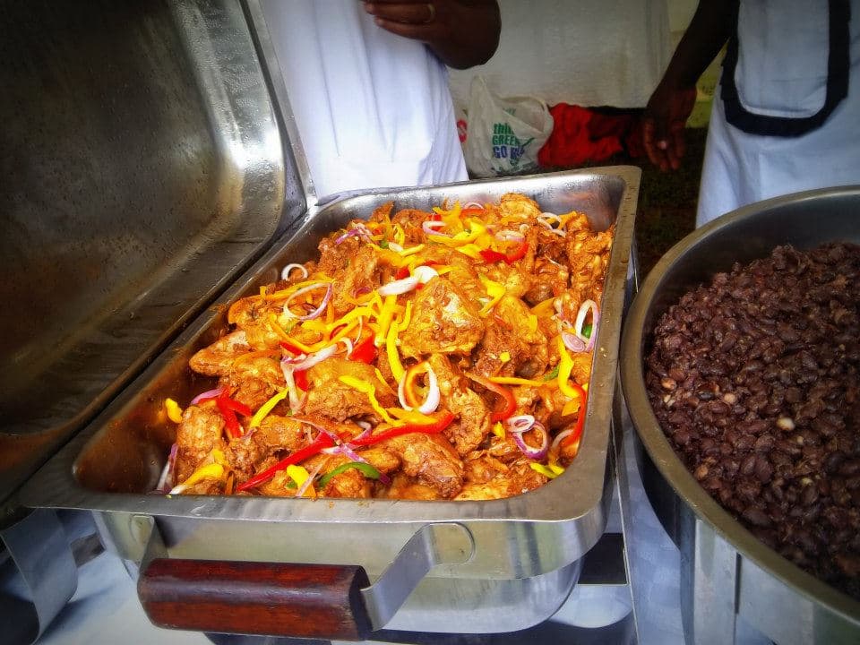 Wedding reception catering by Afritouch