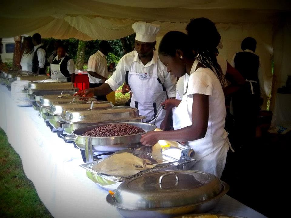 Wedding reception catering by Afritouch