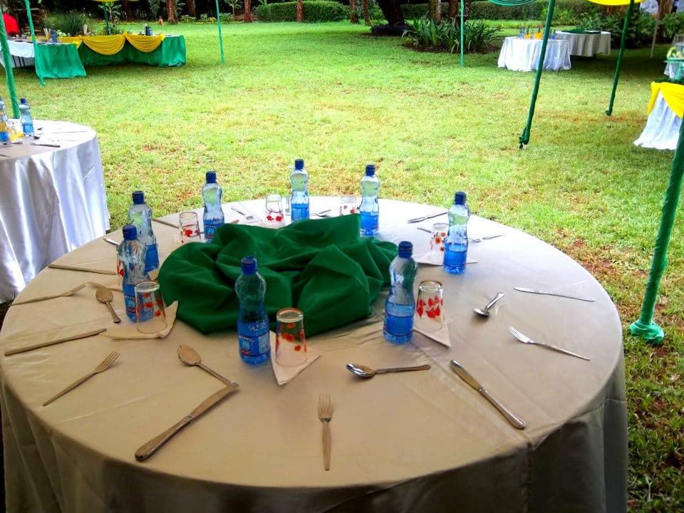 Wedding reception catering by Afritouch