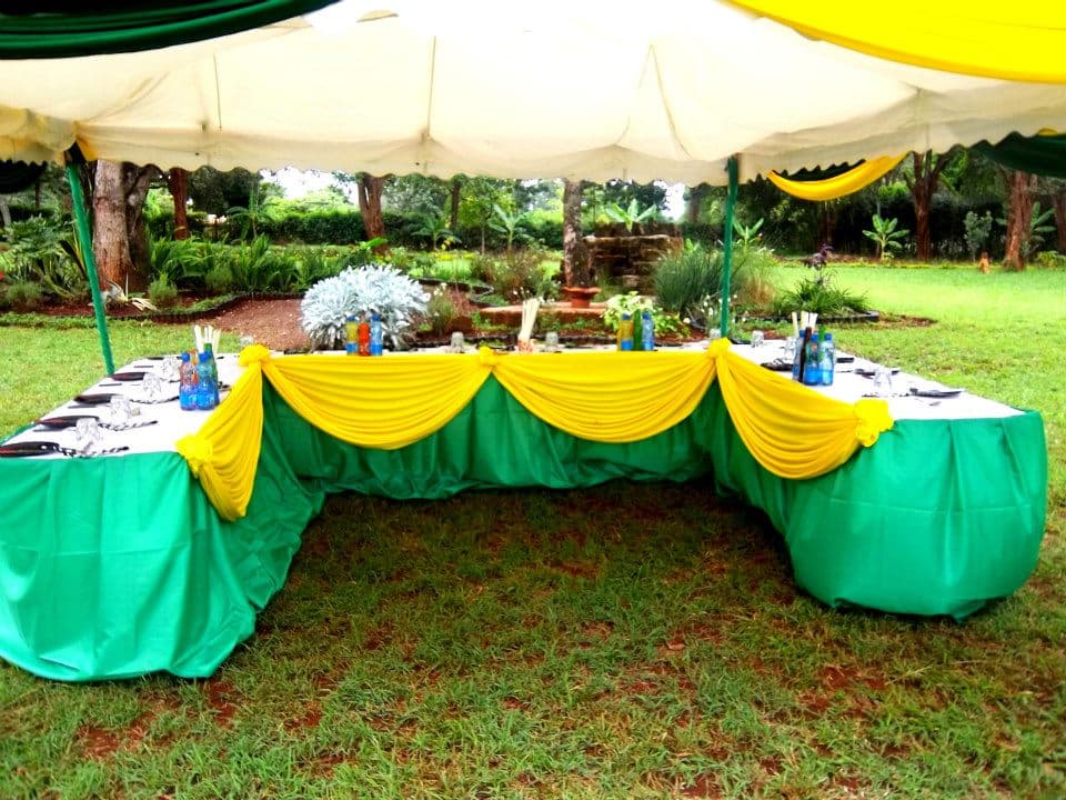Wedding reception catering by Afritouch