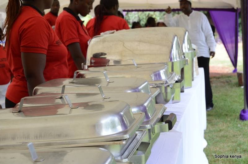 Wedding reception catering by Afritouch