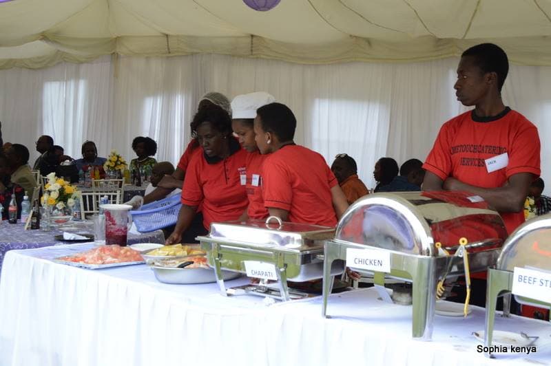 Wedding reception catering by Afritouch